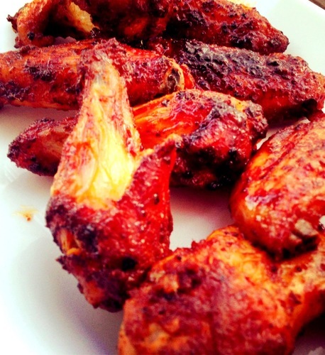T5. Spicy Chicken Wings (scharf)